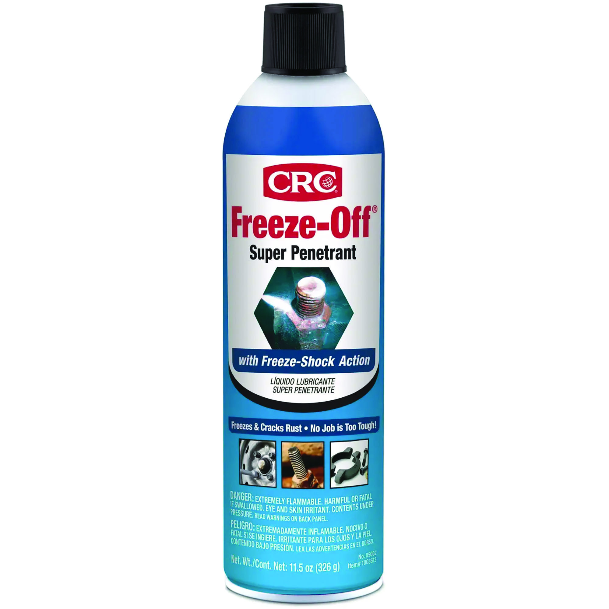 CRC Freeze-Off Super Penetrant — 11.5 Oz., Rust Dissolver and Lubricant, Low VOC Formula, Model# CRC05002